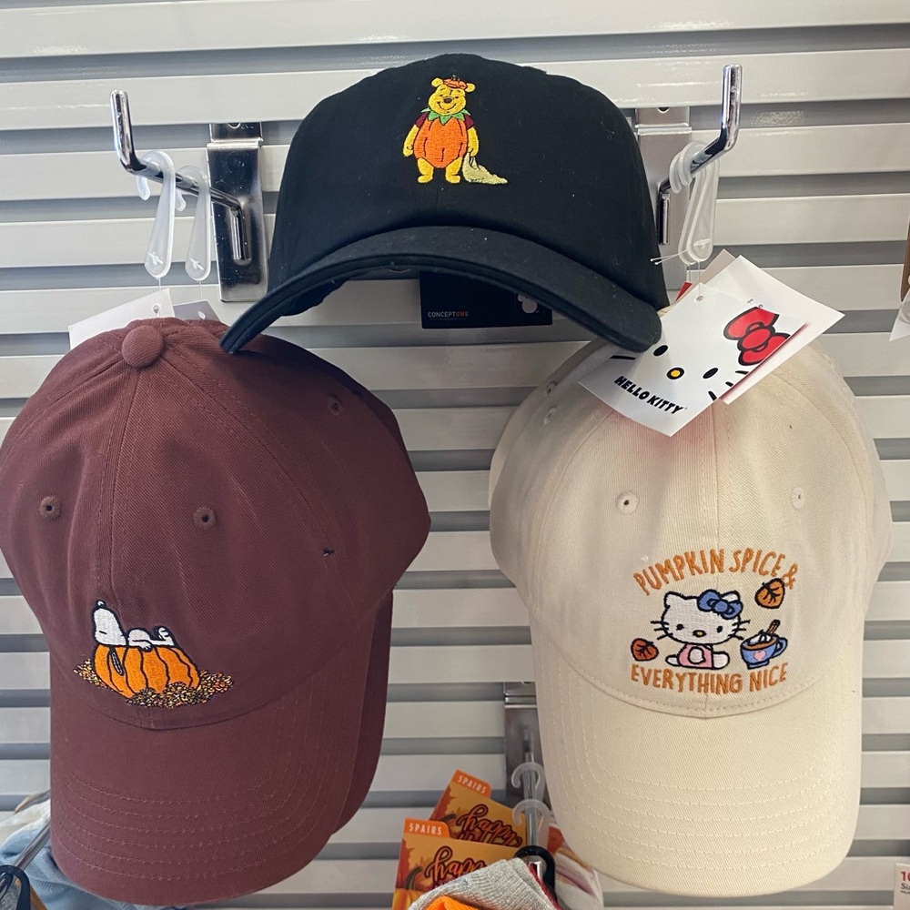 Fall hats sold separately
